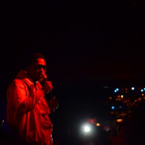 Shabazz Palaces in Red and Black Shabazz Palaces in Red and Black